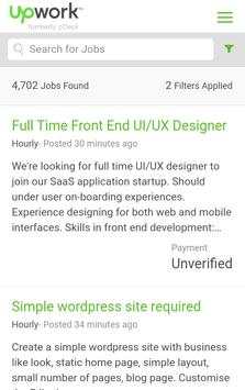 Upwork-live screenshot 3