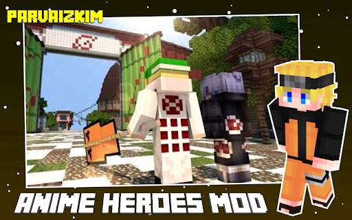 Mod Anime Heroes – Mod Naruto for MCPE 2021 screenshot 1