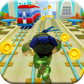 Turtle Run: Subway Ninja icon
