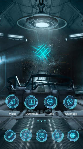 Nucleus GO Launcher Theme screenshot 3