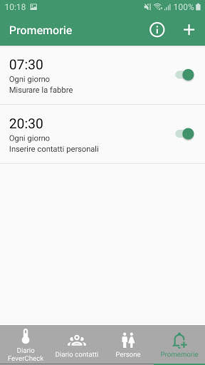 Controllo della febbre screenshot 8
