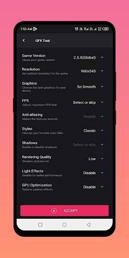 GFX Pro - GFX Tool PUBG / BGMI screenshot 8