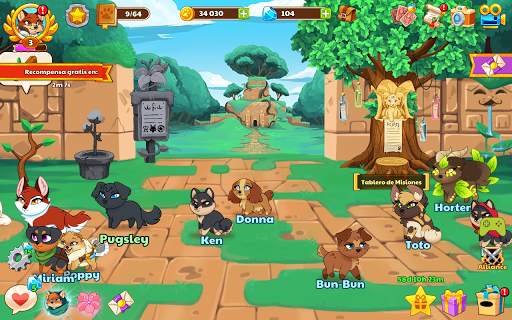 Dungeon Dogs: RPG inactivo screenshot 11