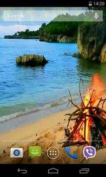 Bonfire Video Live Wallpaper screenshot 2