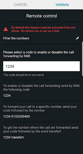 Smart Call Forwarding (schedule - battery - wifi) screenshot 4