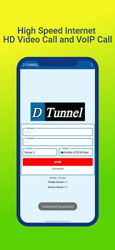 D Tunnel VPN screenshot 2