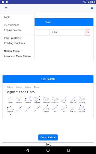 AMIGeO: Euclidean Geometry Problem Solver screenshot 12