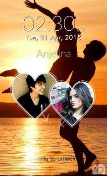Couple Photo Lock Screen screenshot 4