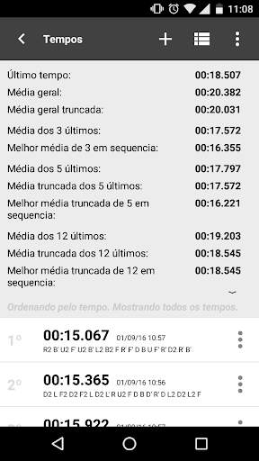 Cube timer screenshot 6