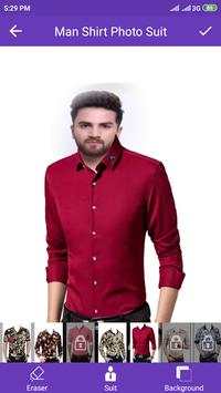 Man Shirt Photo Suit screenshot 4
