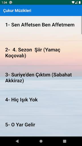 Çukur Dizi Müzikleri (offline) screenshot 1