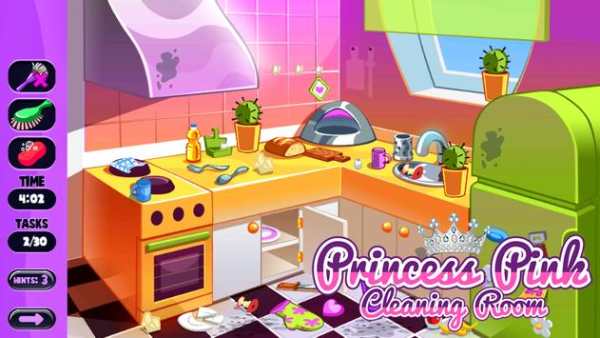 Princess Pink Cleaning Room screenshot 4