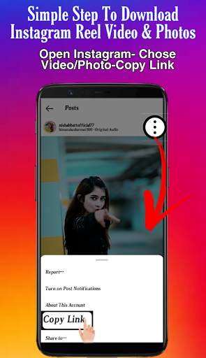 Video & Photo Downloader For Instagram - Ins Down screenshot 1