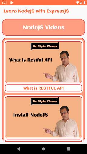 Learn NodeJS with ExpressJS screenshot 2