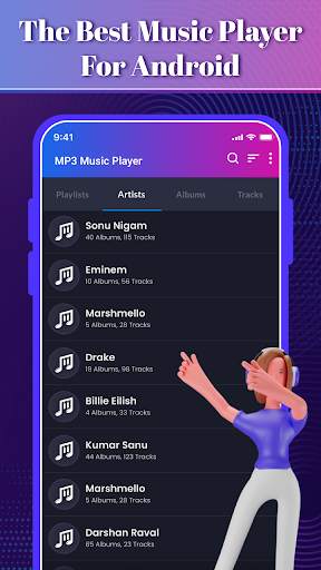 MP3 Music Player : Equalizer screenshot 4