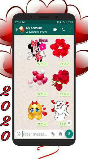 Figurinhas memes Apaixonados  WAStickerApps screenshot 6