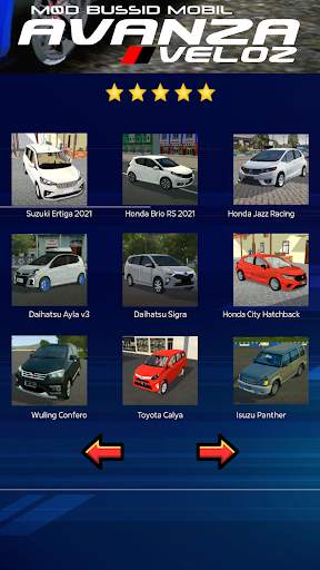 Mod Bussid Mobil Avansa Velos screenshot 4
