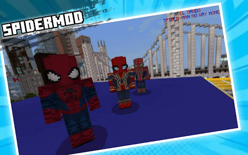 SpiderMan Skin Mod - MCPE screenshot 2
