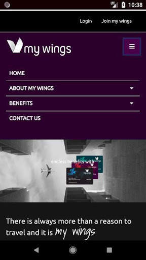 my wings rewards screenshot 2