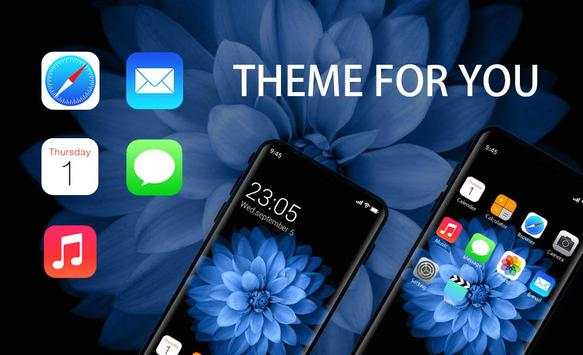 Theme for phone 8 Fans: Android to ios skin screenshot 2