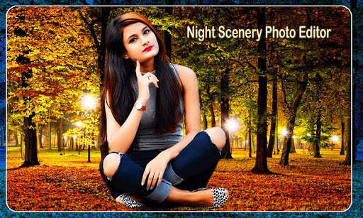 Night Scenery Photo Editor : Photo frame screenshot 5