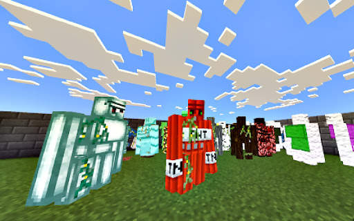Mod Golem Skins MCPE screenshot 2
