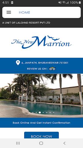 Online Hotel Booking App - The New Marrion screenshot 3