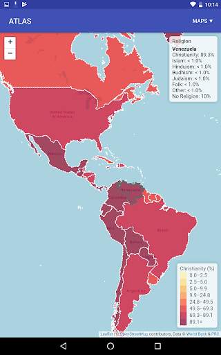 World Atlas - 2020 maps screenshot 14
