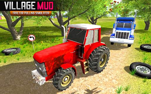 Pull Tractor Driving Simulation: Tractor Driving screenshot 4