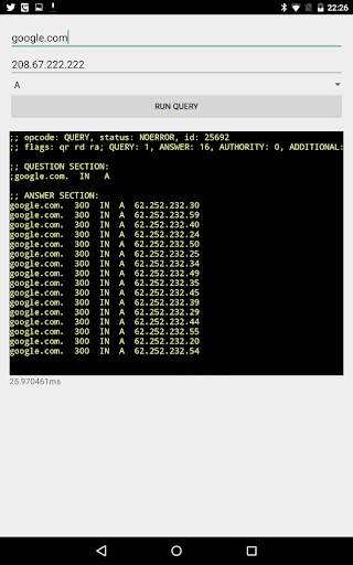 DNS debugger screenshot 3