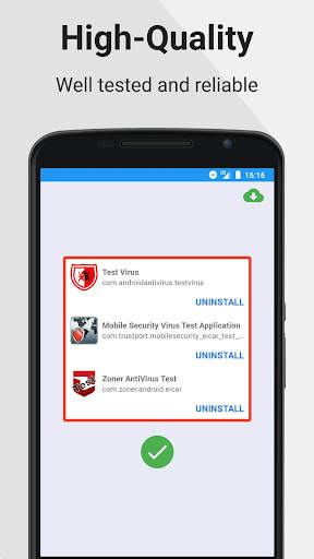 Antivirus Android screenshot 2
