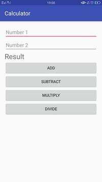 calculator of basic functions screenshot 1