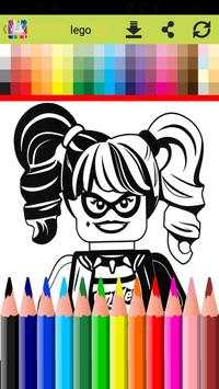 botman legos coloring game screenshot 4