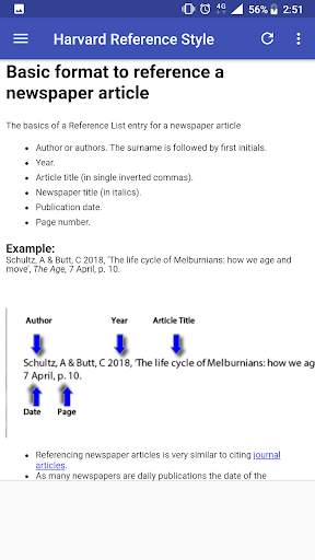 Harvard Reference Style Guide screenshot 5