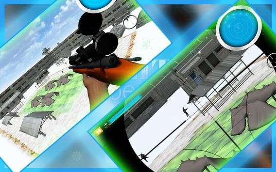 Winter Sniper 3D Survivor screenshot 1