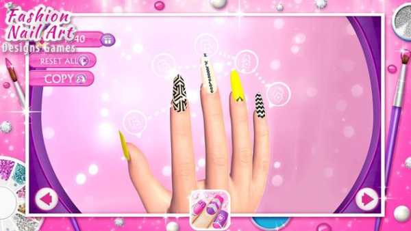 Fashion Nail Art Designs Game screenshot 2