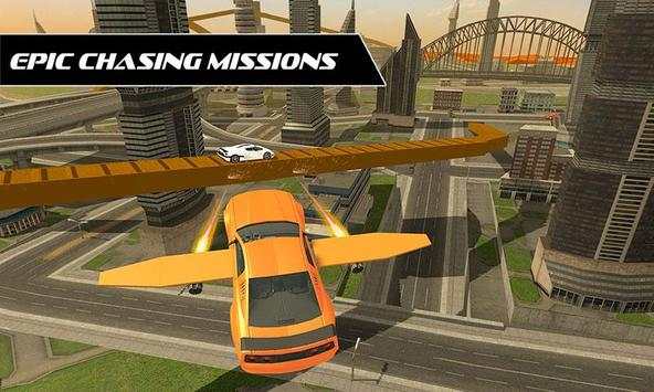 Flying Car Racing Shooting War screenshot 3