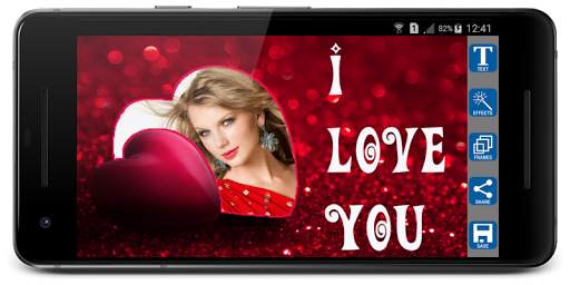 I Love You Photo Frames screenshot 5