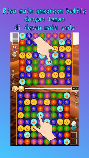 Fire Block Battle - tipe baru puyopuyo puzzle screenshot 7