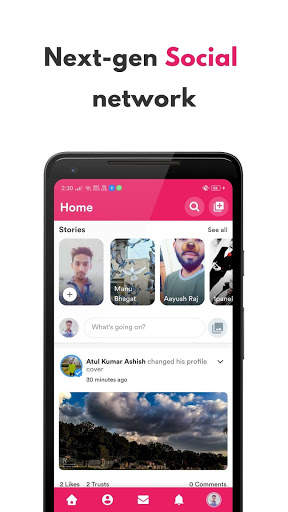 Metside - Proud social network of India screenshot 1