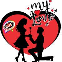 WAStickerApps love gif stickers for whatsapp logo