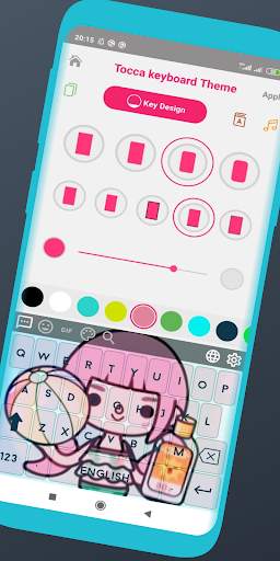 Theme Keyboard For Tocca screenshot 3