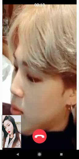 Call with Jimin from BTS - Fake Video Call Jimin screenshot 1