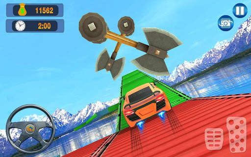 Mega ramp car driving - impossible car flip screenshot 13