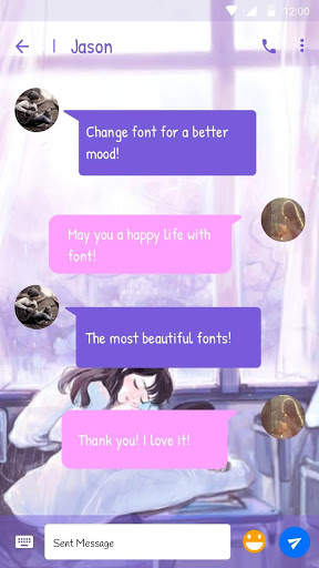 Lifetime Love Font for FlipFont , Cool Fonts Text screenshot 2