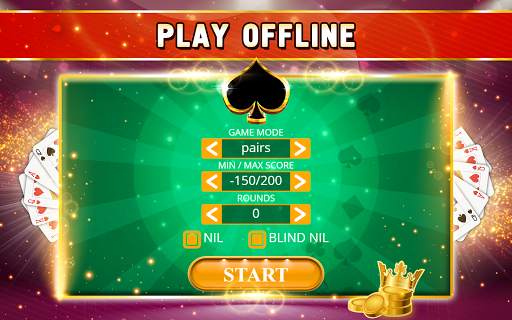 Spades Offline - Single Player screenshot 4