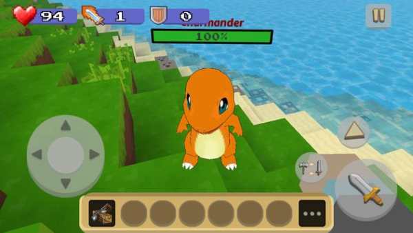 Pixel Monster Pixelmon go craft Battle PE Robloxe screenshot 4