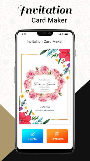 Digital Invitation Card Maker- Invitation Card screenshot 1