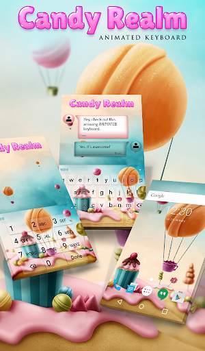 Candy Land Wallpaper Theme screenshot 1