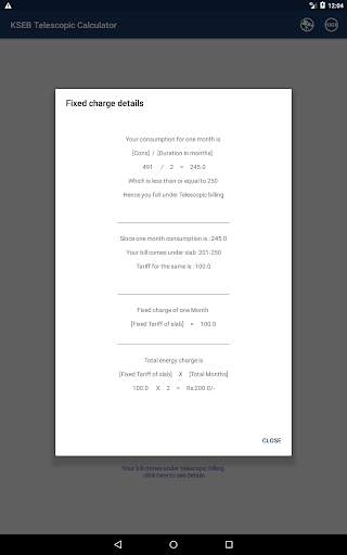 KSEB Telescopic bill calculator screenshot 22